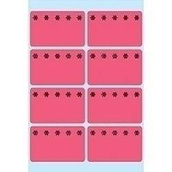 HERMA Deep-freeze labels 26x40mm luminous red ice crystals 48 pcs. self-adhesive label 48 pc(s)