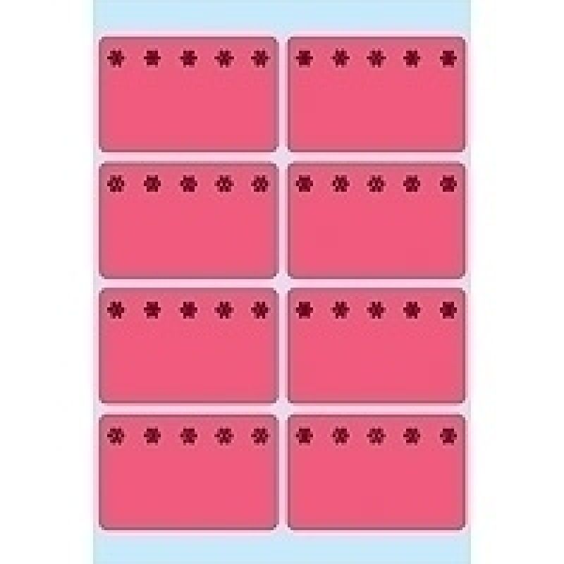 HERMA Deep-freeze labels 26x40mm luminous red ice crystals 48 pcs. étiquette auto-collante 48 pièce(s)