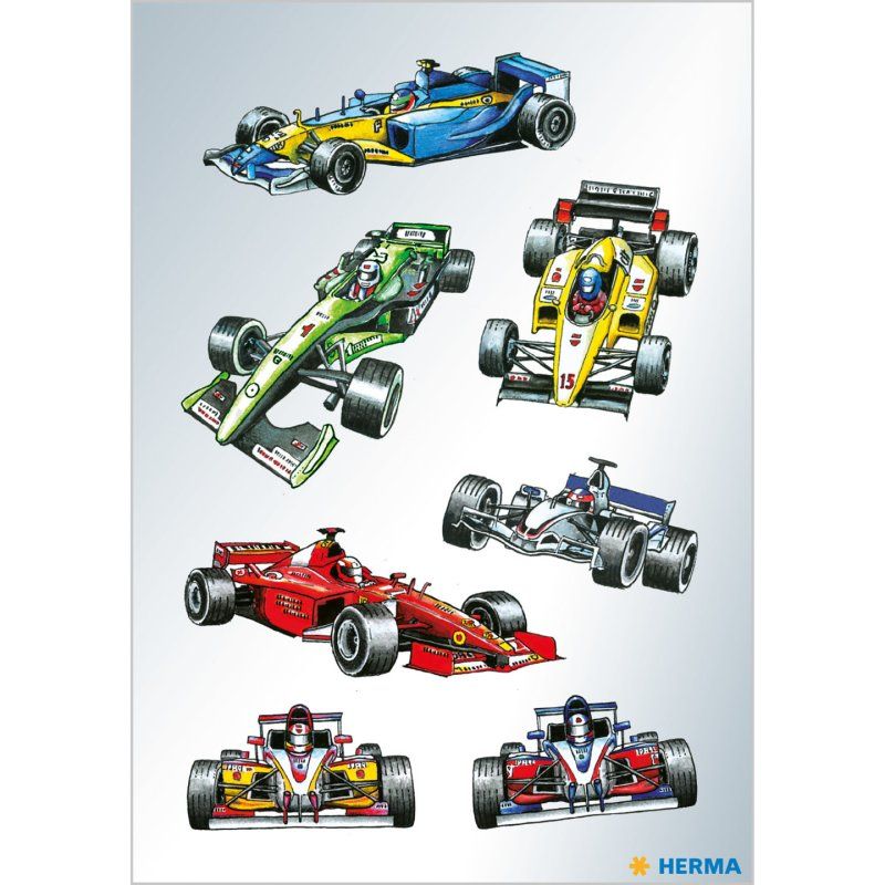 HERMA 3317 autocollant décoratif Papier Multicolore Permanent 21 pièce(s)