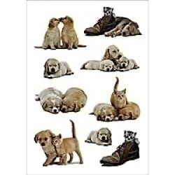 HERMA DECOR stickers whelps 3 sheets étiquette auto-collante