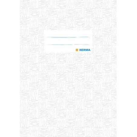 HERMA Protège-cahier, A5, en PP, blanc opaque