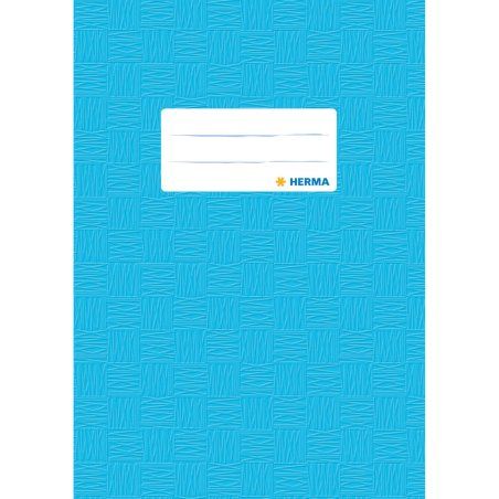 HERMA Protège-cahier, A5, en PP, bleu clair opaque