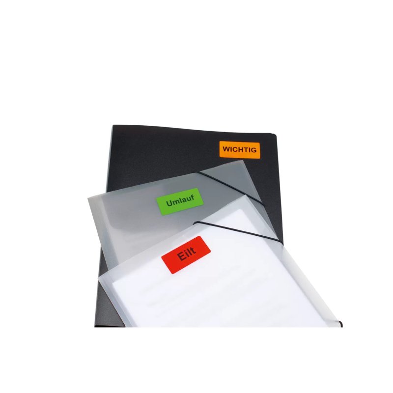 HERMA Neon labels A4 210x297 mm luminous red paper matt 20 pcs.