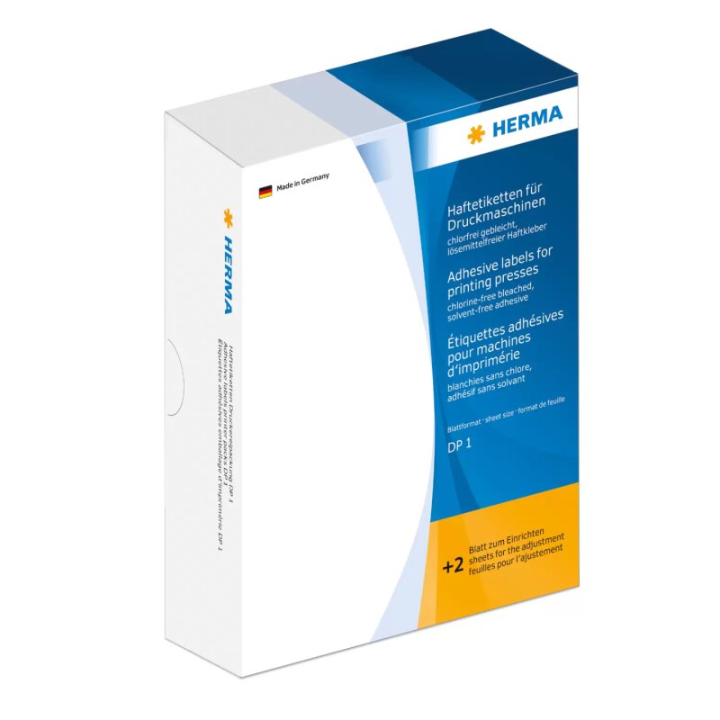 HERMA 2950 étiquette auto-collante Rectangle Blanc 2500 pièce(s)