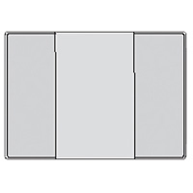 HERMA Etui de poche, PP, double, 0,14 mm, Format: 80 x 113mm