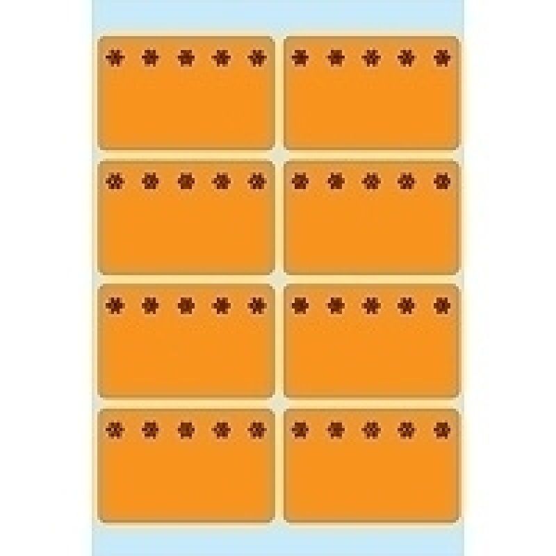 HERMA étiquettes pour surgelés, 26 x 40 mm, orange fluo