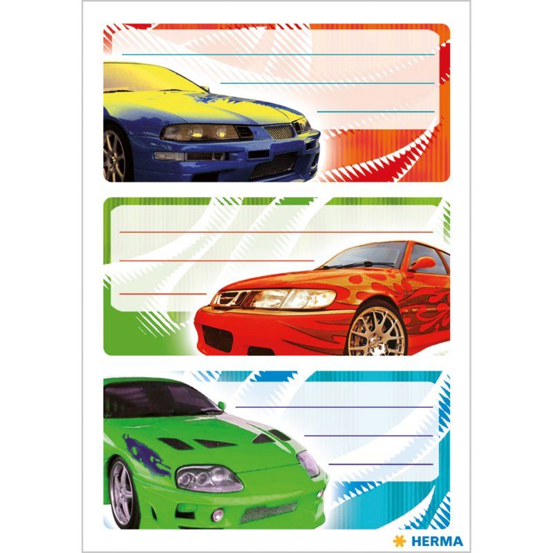 HERMA 5599 self-adhesive label Rectangle Permanent Multicolour 9 pc(s)