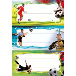 HERMA Etiquettes pour livres, "football", 76 x 35 mm