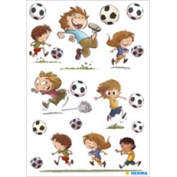 HERMA Sticker DECOR "Ballons de football"