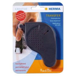 HERMA Rouleau adhésif Tranfer, anthracite, permanent, 15 m,