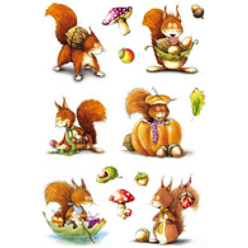 HERMA Sticker DECOR "Ecureuils"