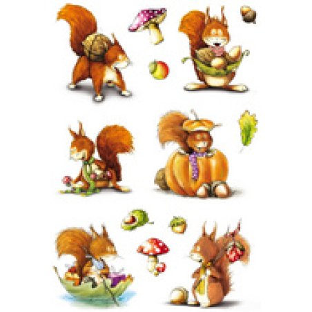 HERMA Sticker DECOR "Ecureuils"
