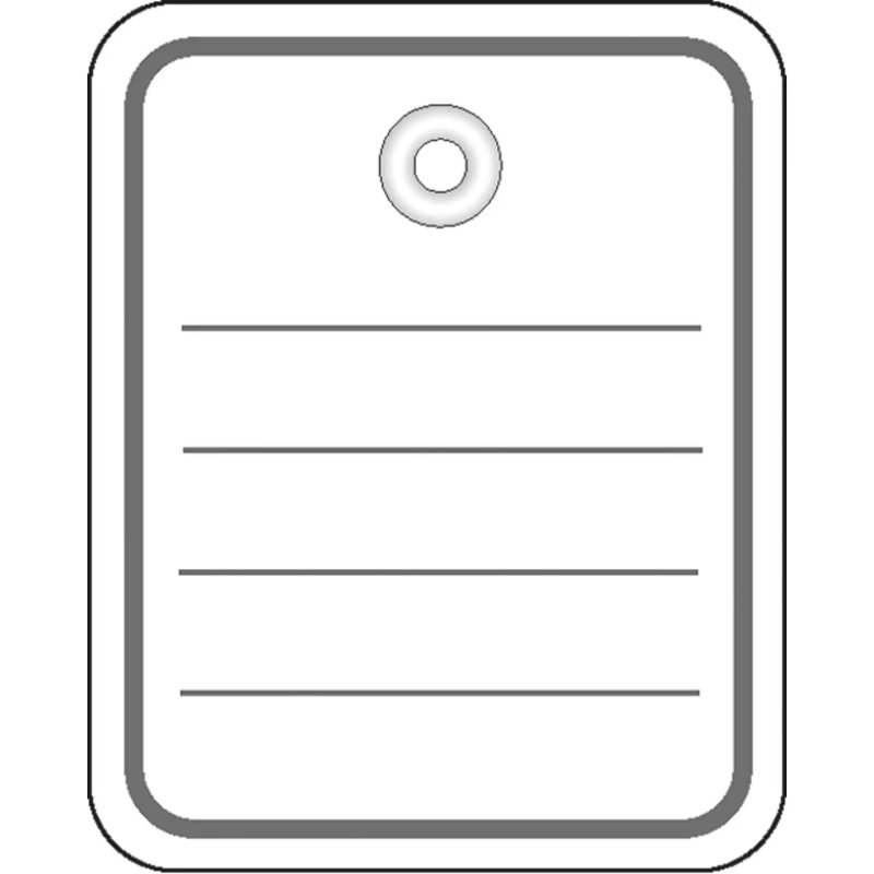 HERMA Merchandise tags 40x50 mm with eyelet / string / barb 1000 pcs.