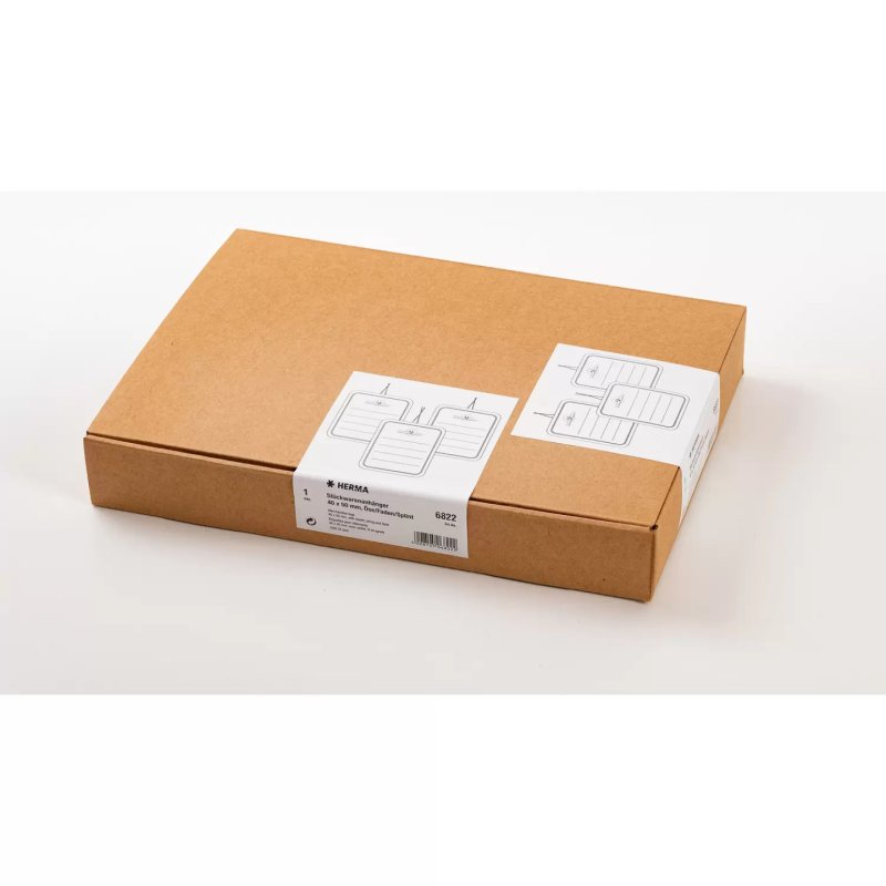 HERMA Merchandise tags 40x50 mm with eyelet / string / barb 1000 pcs.