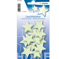 HERMA Stickers fluorescents Home "Sterne Mini"