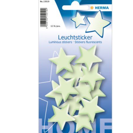 HERMA 4008705150194 autocollant décoratif Plastique Multicolore 12 pièce(s)