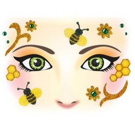 HERMA Face Art Sticker visage "Abeille"
