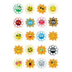 HERMA Autocollants MAGIC "Crazy Suns", Puffy