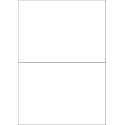 HERMA Etiquette universelle DATAPRINT, 210 x 148,5 mm, blanc