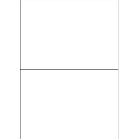 HERMA Etiquette universelle DATAPRINT, 210 x 148,5 mm, blanc