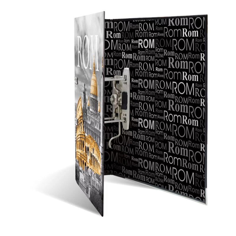 HERMA Classeur à levier à motifs "Rome", A4, dos: 70 mm
