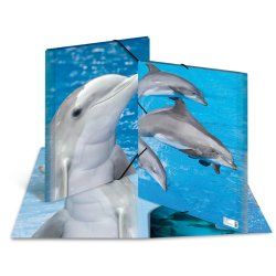 HERMA 7146 fichier Polypropylène (PP) Bleu, Gris A3
