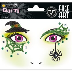 HERMA Face Art Sticker visage "Sorcière"