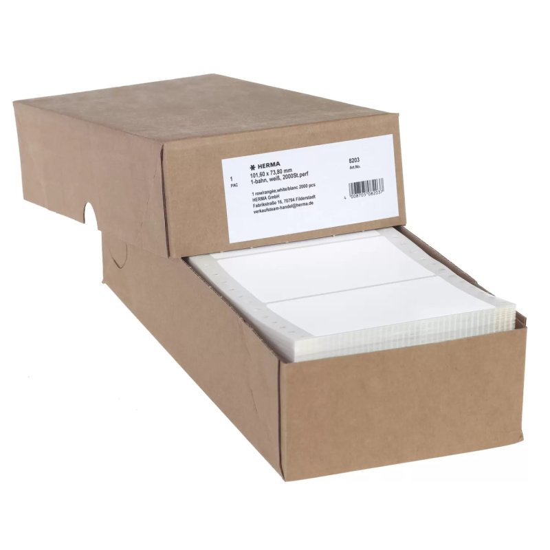 HERMA Etiquette informatique, en continu, 101,6 x 48,4 mm