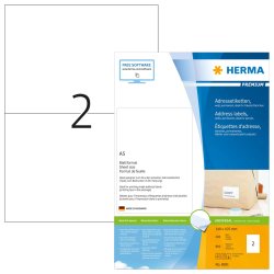 HERMA Etiquette universelle PREMIUM, 148,5 x 105 mm, blanc