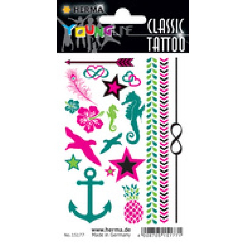 HERMA CLASSIC Tatouages "Colour Ocean"