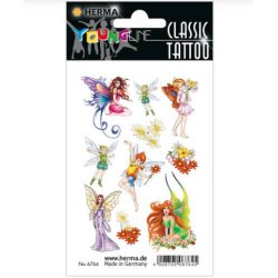 HERMA CLASSIC Tatouages "Colour Fées"