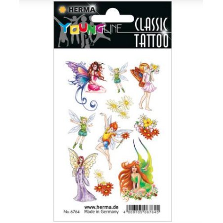 HERMA CLASSIC Tatouages "Colour Fées"