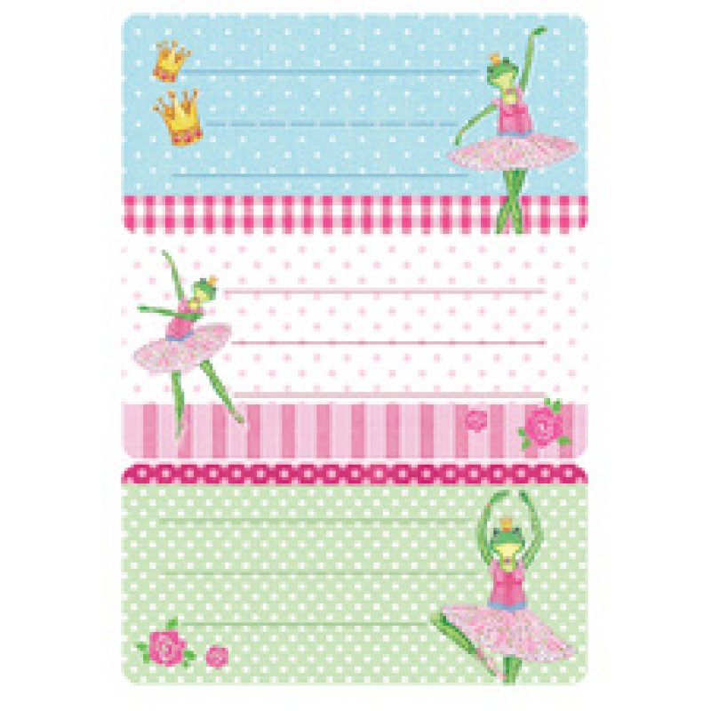 HERMA Etiquettes pour livres "grenouille ballerine",76x35 mm