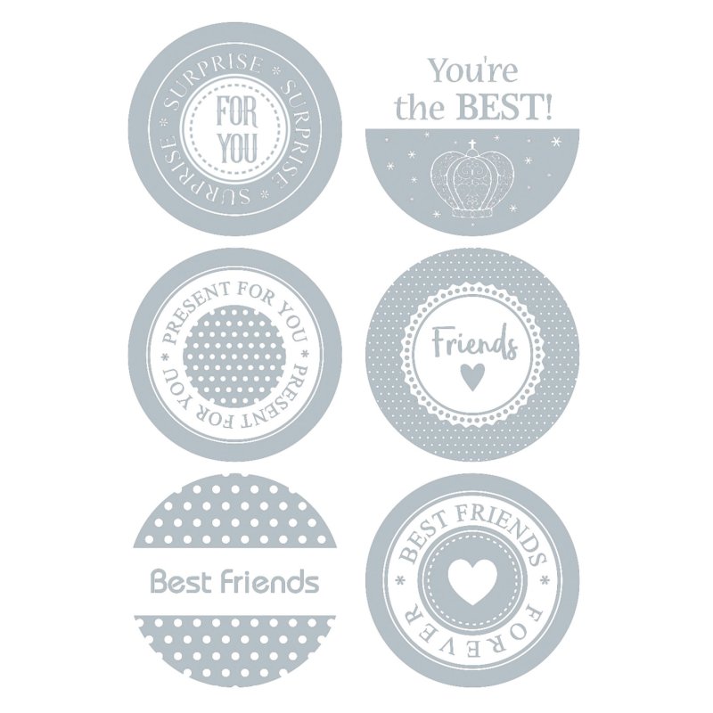 HERMA Sticker cadeau HOME "Friends"