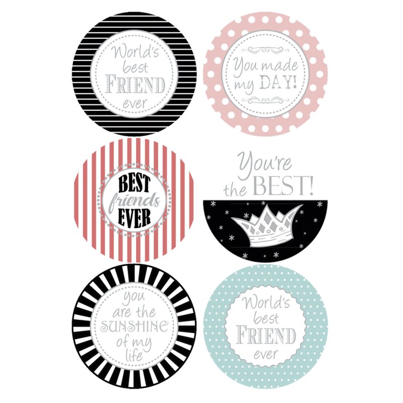 HERMA Sticker cadeau HOME "You Are The Best"