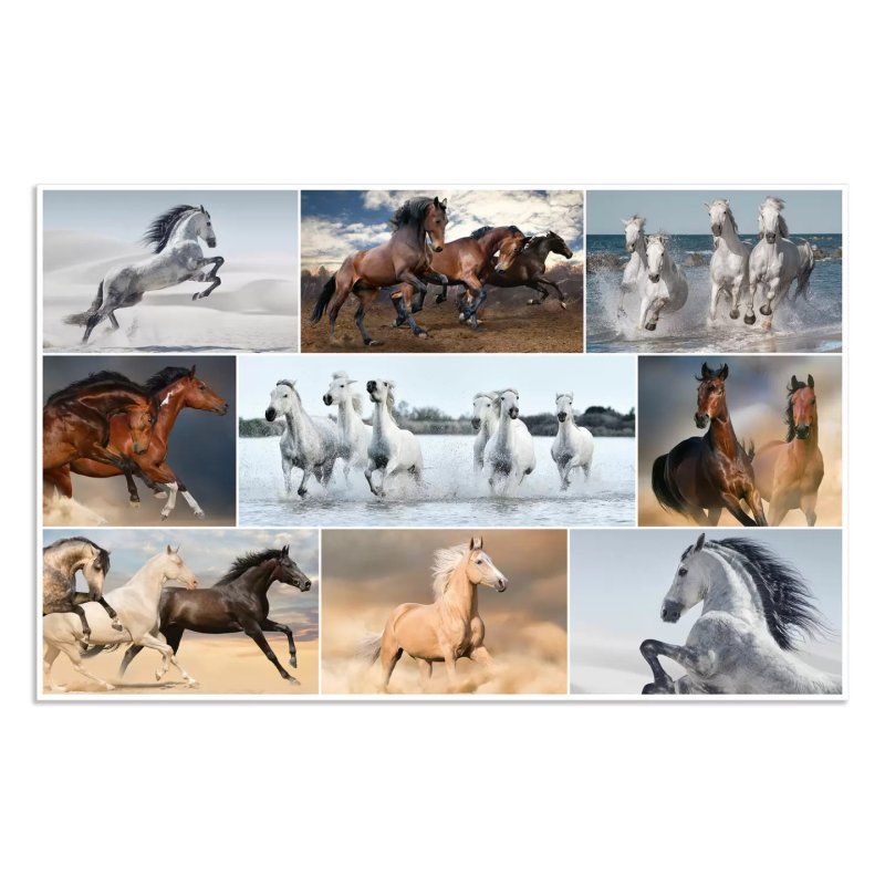 HERMA Sous-main "Chevaux", (L)550 x (H)350 mm