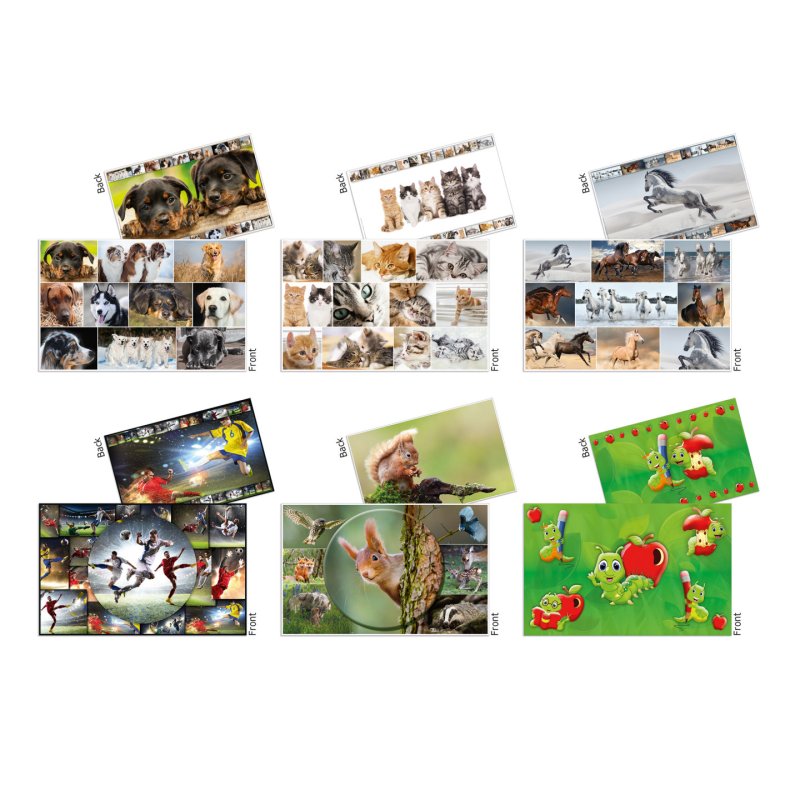 HERMA 19381 desk pad Cardboard Multicolour