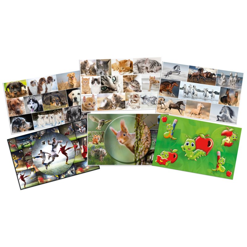 HERMA Sous-main "football", (L)550 x (H)350 mm