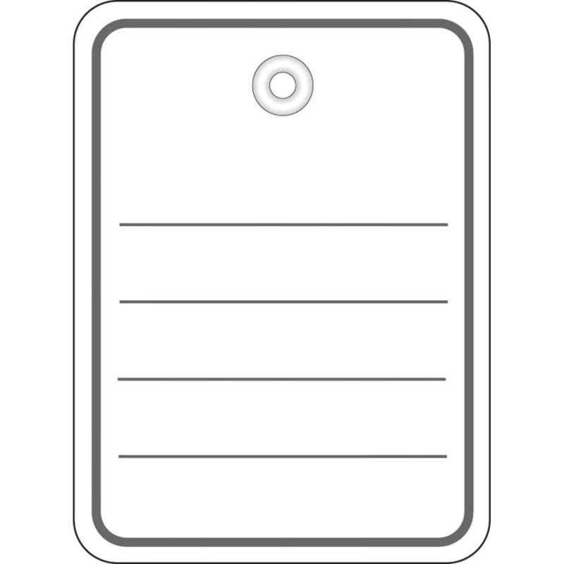 HERMA Merchandise tags 48x65 mm with eyelet / string / barb 1000 pcs.