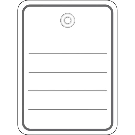 HERMA 6842 étiquette non-adhésive 1000 pièce(s) Blanc