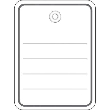 HERMA Merchandise tags 48x65 mm with eyelet / string / barb 1000 pcs.