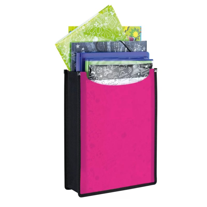 HERMA Boîte scolaire "Flexi", fuchsia translucide