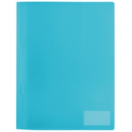 HERMA Chemise à lamelle, PP, A4, turquoise translucide