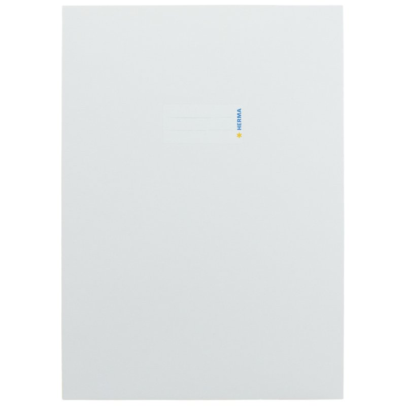 HERMA Protège-cahier, en carton, A4, blanc