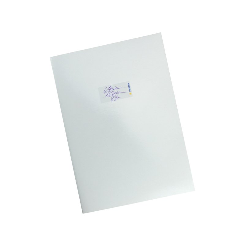 HERMA Protège-cahier, en carton, A4, blanc
