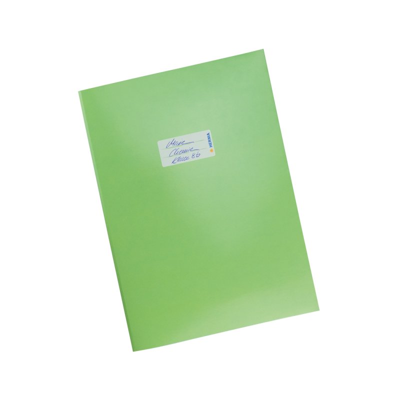 HERMA Protège-cahier, en carton, A4, vert prairie