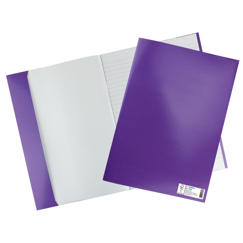HERMA Protège-cahier, en carton, A4, violet