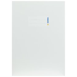 HERMA Protège-cahier, en carton, A5, blanc