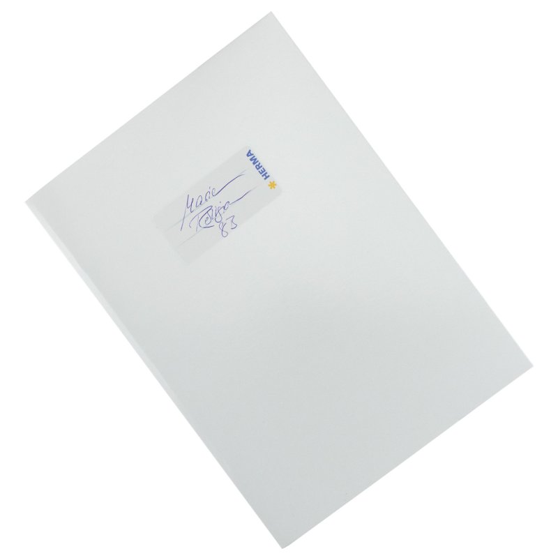 HERMA 19758 Protège-cahier 1 pièce(s) Blanc