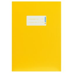 HERMA Protège-cahier, en carton, A5, jaune